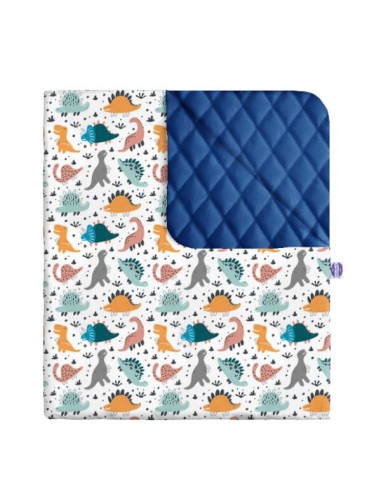 Gady - Narzuta velvet + bawełna - dowolny rozmiar