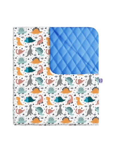 Gady - Narzuta velvet + bawełna - dowolny rozmiar