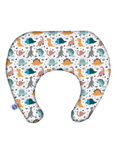 Gady - Poduszka Podróżna Mały Rogal 33x26 cm (1-4 LAT) bawełna + minky