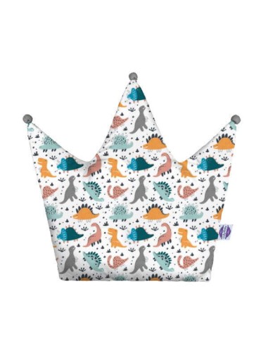 Gady - Poduszka Dekoracyjna Bawełniana Korona 48x42 cm