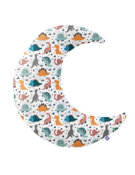 Gady - Poduszka Dekoracyjna Bawełna + Minky Księżyc 45x45 cm