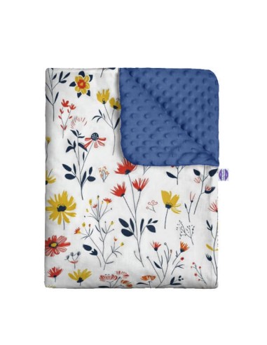 Łąka - Kocyk Minky - dowolny rozmiar