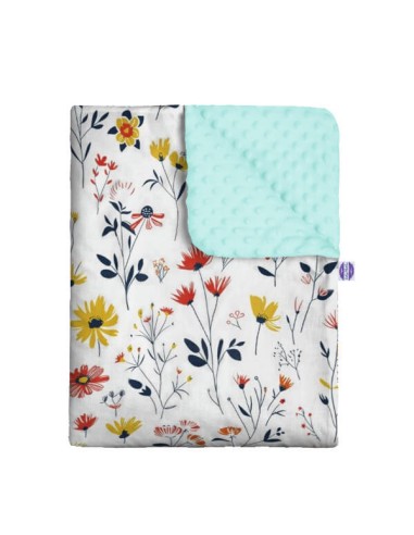 Łąka - Kocyk Minky - dowolny rozmiar