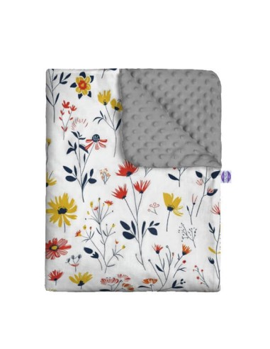 Łąka - Kocyk Minky - dowolny rozmiar