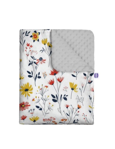 Łąka - Kocyk Minky - dowolny rozmiar