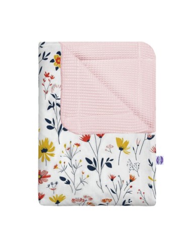 Łąka - Kocyk Wafel - dowolny rozmiar