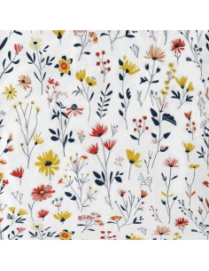 Łąka - Prześcieradło Bawełniane Bez Gumki - Dowolny Rozmiar