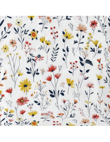 Łąka - Prześcieradło Bawełniane Bez Gumki - Dowolny Rozmiar