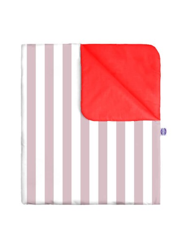 Pasy różowe - Komplet Pościeli Bawełnianej - dowolny rozmiar