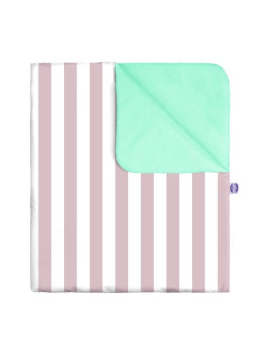 Pasy różowe - Komplet Pościeli Bawełnianej - dowolny rozmiar