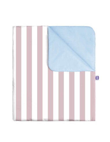 Pasy różowe - Komplet Pościeli Bawełnianej - dowolny rozmiar