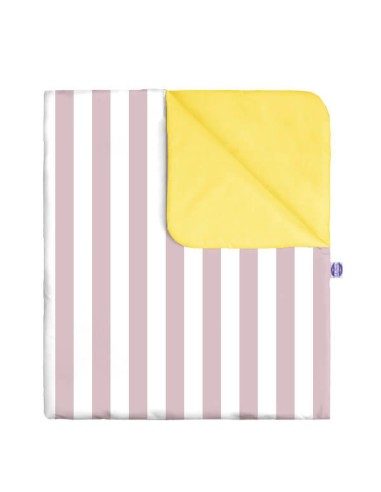 Pasy różowe - Komplet Pościeli Bawełnianej - dowolny rozmiar