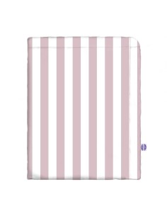 Pasy różowe - Narzuta bawełniana na łóżko - dowolny rozmiar