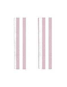 Pasy różowe - Ochraniacz na pasy bawełniany