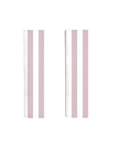 Pasy różowe - Ochraniacz na pasy bawełniany