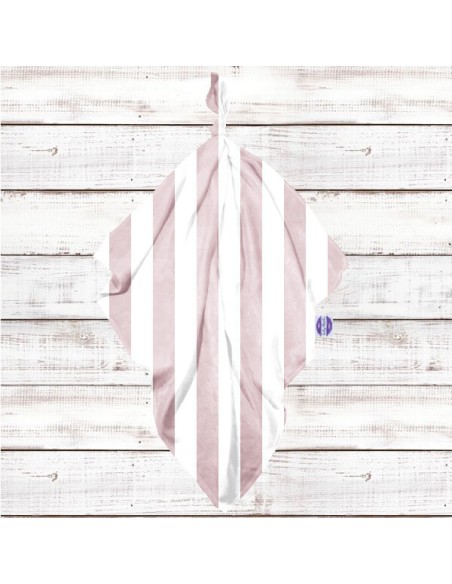 Pasy różowe - Pieluszka bawełniana - dowolny rozmiar