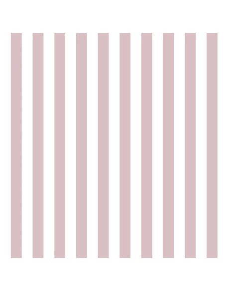 Pasy różowe - Prześcieradło Bawełniane Bez Gumki - Dowolny Rozmiar