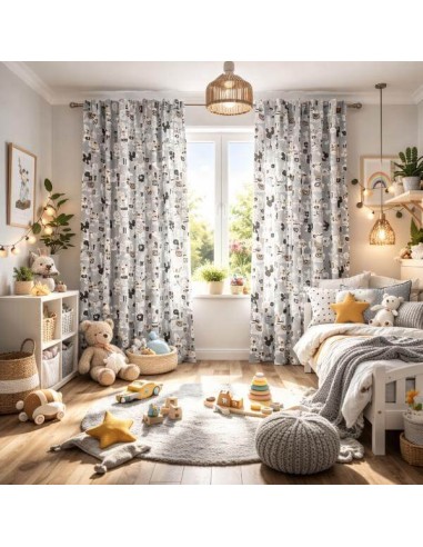 Alpaki - Zasłona bawełniana dekoracyjna