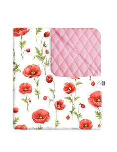 Maki - Narzuta velvet + bawełna - dowolny rozmiar