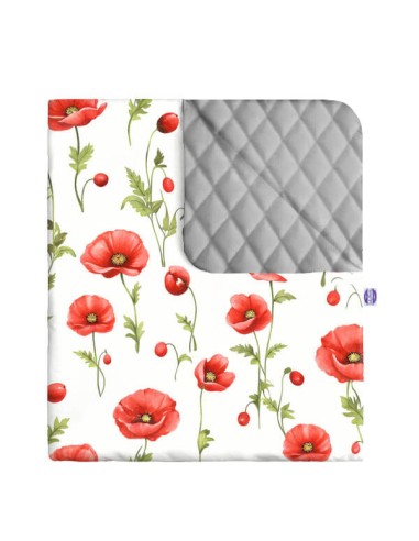 Maki - Narzuta velvet + bawełna - dowolny rozmiar