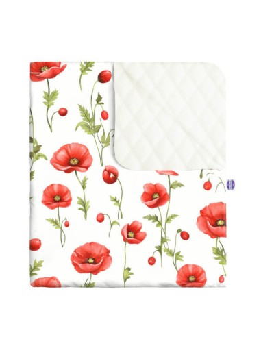 Maki - Narzuta velvet + bawełna - dowolny rozmiar