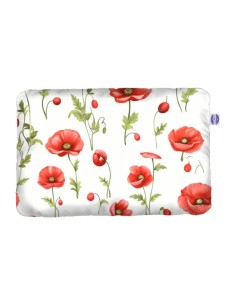 Maki - Poduszka Bawełna + Minky - dowolny rozmiar