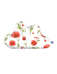 Maki - Poduszka Dekoracyjna Velvet + Bawełna Chmurka 54x34 cm