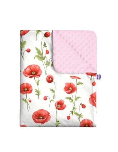 Maki - Zestaw - Kocyk Minky + Poduszka Minky - dowolny rozmiar