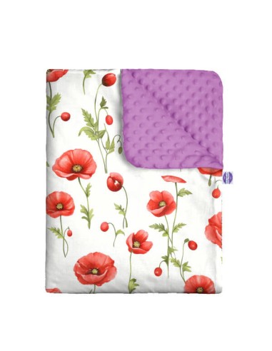 Maki - Zestaw - Kocyk Minky + Poduszka Minky - dowolny rozmiar