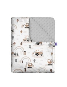 Pojazdy - Kocyk Minky - dowolny rozmiar