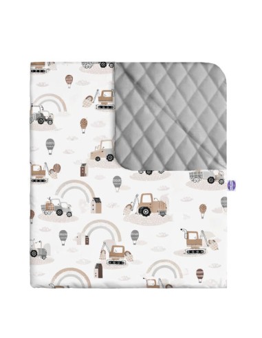 Pojazdy - Kocyk Velvet - dowolny rozmiar