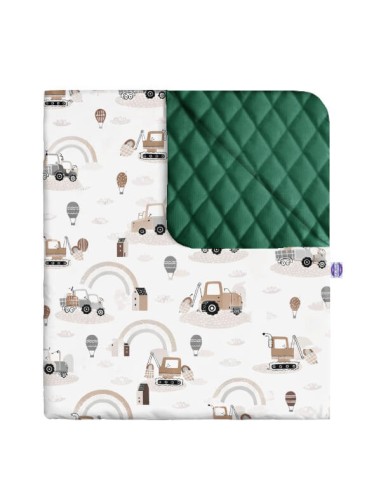 Pojazdy - Kocyk Velvet - dowolny rozmiar