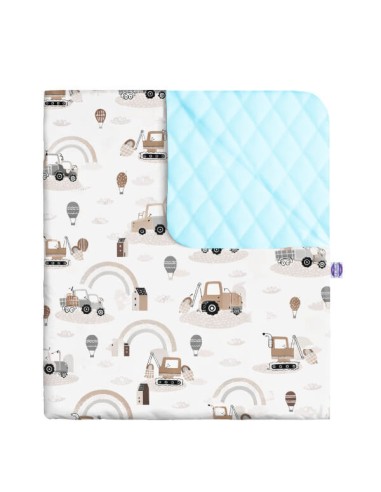 Pojazdy - Kocyk Velvet - dowolny rozmiar