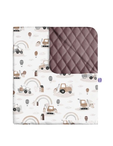 Pojazdy - Kocyk Velvet - dowolny rozmiar