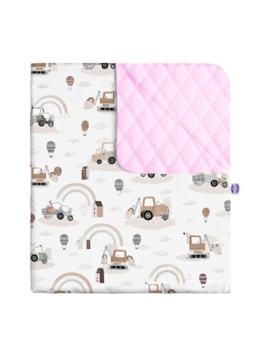 Pojazdy - Kocyk Velvet - dowolny rozmiar