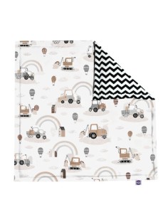 Pojazdy - Mata do zabawy i raczkowania - Prostokątna - dowolny rozmiar