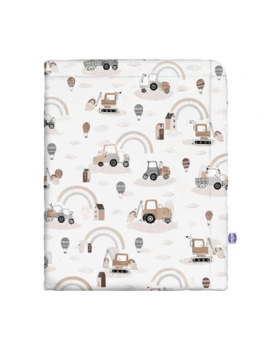 Pojazdy - Narzuta bawełniana na łóżko - dowolny rozmiar