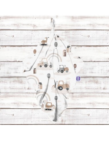 Pojazdy - Otulacz Bawełniany - dowolny rozmiar