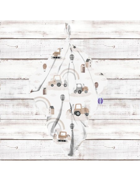 Pojazdy - Pieluszka bawełniana - dowolny rozmiar