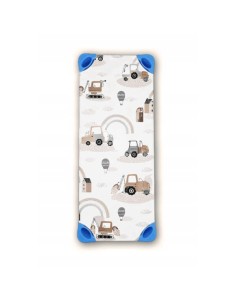 Pojazdy - Prześcieradło z gumkami na leżaczek przedszkolny