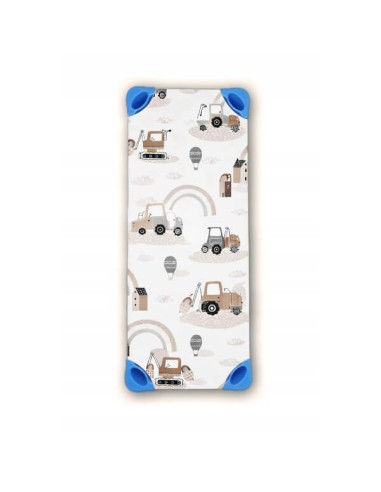 Pojazdy - Prześcieradło z gumkami na leżaczek przedszkolny