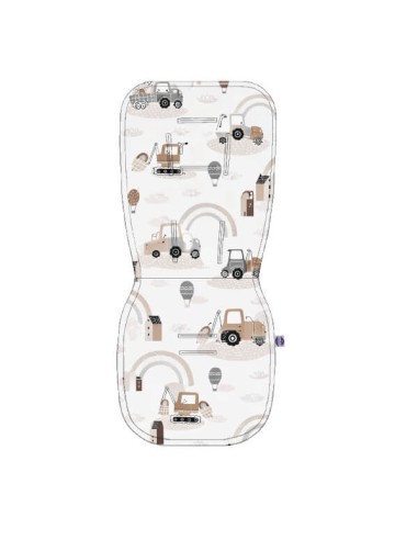 Pojazdy - Wkładka do wózka bawełniana