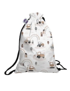 Pojazdy - Worek na pościel do przedszkola