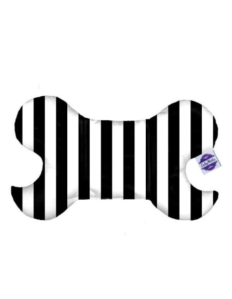 Pasy czarne - Poduszka Motylek Antywstrząsowy dla Niemowlaka - Bawełna + Velvet