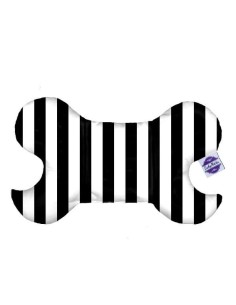 Pasy czarne - Poduszka Motylek Antywstrząsowy dla Niemowlaka - Bawełna + Bawełna