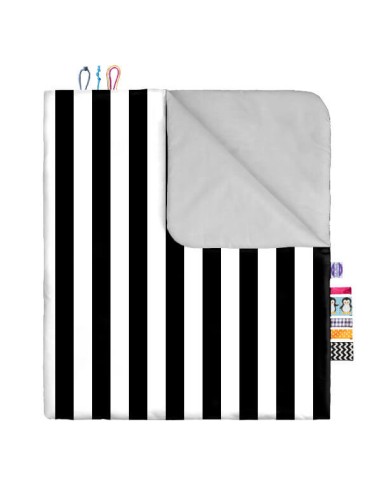 Pasy czarne - Pościel Bawełniana - dowolny rozmiar