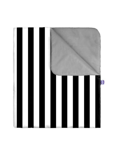 Pasy czarne - Pościel Bawełniana - dowolny rozmiar