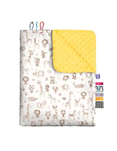 Safari - Kocyk Minky - dowolny rozmiar