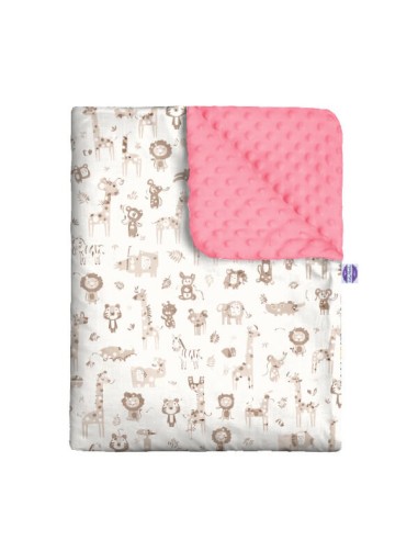 Safari - Kocyk Minky - dowolny rozmiar