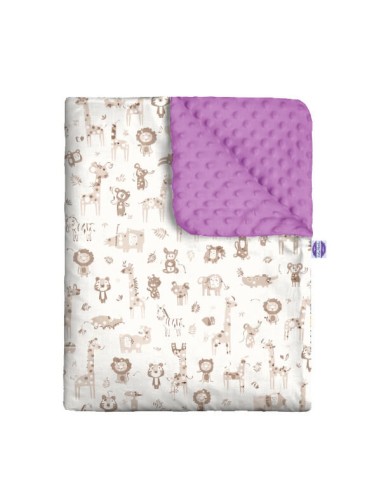 Safari - Kocyk Minky - dowolny rozmiar